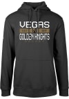Main image for Levelwear Vegas Golden Knights Mens Black Podium Long Sleeve Hoodie