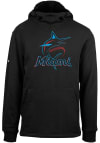 Main image for Levelwear Miami Marlins Mens Black Shift Long Sleeve Hoodie