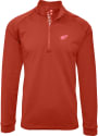 Detroit Red Wings Levelwear Calibre 1/4 Zip Pullover - Red