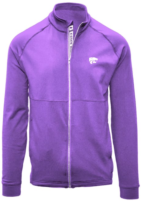 Mens K-State Wildcats Purple Levelwear Nitro Long Sleeve Zip
