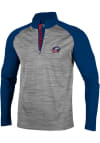 Main image for Levelwear Columbus Blue Jackets Mens Grey Vandal Long Sleeve 1/4 Zip Pullover