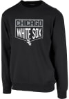 Main image for Levelwear Chicago White Sox Mens Black Zane Team Shield Long Sleeve Sweatshirt