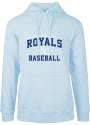 Kansas City Royals Levelwear PRE-GAME PODIUM Hooded Sweatshirt - Light Blue