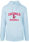Main image for Levelwear St Louis Cardinals Mens Light Blue PRE-GAME PODIUM Long Sleeve Hoodie