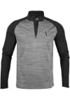 Main image for Levelwear Chicago White Sox Mens Charcoal Vandal Long Sleeve 1/4 Zip Pullover