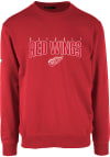 Main image for Levelwear Detroit Red Wings Mens Red Zane Veteran Long Sleeve Sweatshirt