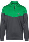 Main image for Levelwear Dallas Stars Mens Green Commuter Long Sleeve 1/4 Zip Pullover