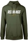 Main image for Levelwear Detroit Red Wings Mens Olive Podium Turnover Long Sleeve Hoodie
