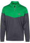 Main image for Levelwear Dallas Stars Mens Kelly Green Commuter Long Sleeve 1/4 Zip Pullover