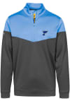 Main image for Levelwear St Louis Blues Mens Light Blue Commuter Long Sleeve 1/4 Zip Pullover