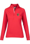 Main image for Levelwear Florida Panthers Womens Red Essence 1/4 Zip Pullover
