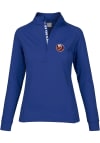 Main image for Levelwear New York Islanders Womens Blue Essence 1/4 Zip Pullover