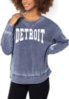 Main image for Detroit Womens Navy Blue Campus Pullover Crew Sweatshirt
