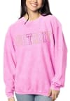 Main image for Detroit Womens Pink Corded Crew Sweatshirt