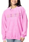 Main image for Manhattan Womens Pink Corded Crew Sweatshirt