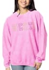 Main image for Wichita Womens Pink Corded Crew Sweatshirt