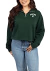 Main image for Womens Green Michigan State Spartans Team Pride Qtr Zip