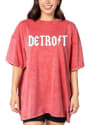 Detroit Cardinal Mineral Wash Band Short Sleeve T-Shirt