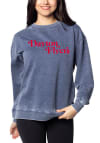 Main image for Dayton Flyers Womens Navy Blue Script Campus Crew Sweatshirt