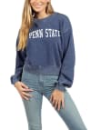 Main image for Penn State Nittany Lions Womens Navy Blue Campus Crop Crew Sweatshirt