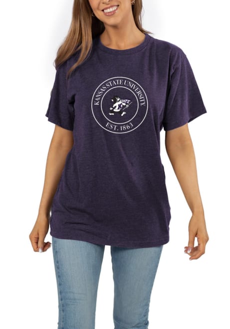 K-State Wildcats Effortless Short Sleeve T-Shirt - Purple