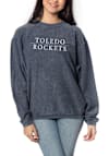 Main image for Womens Navy Blue Toledo Rockets Corded Crew Crew Sweatshirt