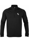 Main image for Levelwear Chicago White Sox Mens Black City Connect Calibre Long Sleeve 1/4 Zip Pullover