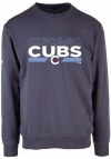 Main image for Levelwear Chicago Cubs Mens Navy Blue City Connect Zane Long Sleeve Crew Sweatshirt