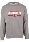 Main image for Levelwear Los Angeles Angels Mens Grey City Connect Zane Long Sleeve Crew Sweatshirt