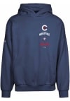 Main image for Levelwear Chicago Cubs Mens Navy Blue City Connect Contact Long Sleeve Hoodie