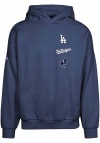 Main image for Levelwear Los Angeles Dodgers Mens Navy Blue City Connect Contact Long Sleeve Hoodie