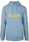Main image for Levelwear Boston Red Sox Mens Light Blue City Connect Podium Long Sleeve Hoodie