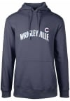 Main image for Levelwear Chicago Cubs Mens Navy Blue City Connect Podium Long Sleeve Hoodie