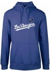 Main image for Levelwear Los Angeles Dodgers Mens Blue City Connect Podium Long Sleeve Hoodie
