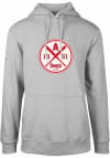 Main image for Levelwear Los Angeles Angels Mens Grey City Connect Podium Long Sleeve Hoodie