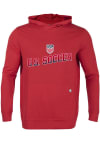 Main image for Levelwear USMNT Mens Red Relay Long Sleeve Hoodie
