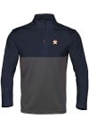 Main image for Levelwear Houston Astros Mens Navy Blue Pursue Long Sleeve 1/4 Zip Pullover