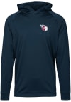 Main image for Levelwear Cleveland Guardians Mens Navy Blue Dimension Long Sleeve Hoodie