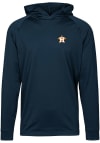 Main image for Levelwear Houston Astros Mens Navy Blue Dimension Long Sleeve Hoodie