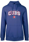Main image for Levelwear Chicago Cubs Mens Blue Podium Long Sleeve Hoodie