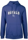Main image for Levelwear Kansas City Royals Mens Blue Podium Long Sleeve Hoodie