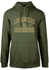 Main image for Levelwear Los Angeles Dodgers Mens Green Podium Long Sleeve Hoodie