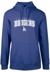 Main image for Levelwear Los Angeles Dodgers Mens Blue Podium Long Sleeve Hoodie