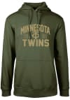 Main image for Levelwear Minnesota Twins Mens Green Podium Long Sleeve Hoodie