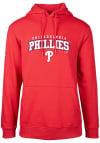 Main image for Levelwear Philadelphia Phillies Mens Red Podium Long Sleeve Hoodie