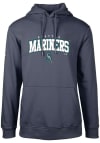 Main image for Levelwear Seattle Mariners Mens Navy Blue Podium Long Sleeve Hoodie