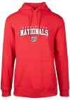 Main image for Levelwear Washington Nationals Mens Red Podium Long Sleeve Hoodie
