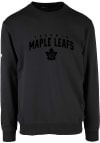Main image for Levelwear Toronto Maple Leafs Mens Black Zane Long Sleeve Crew Sweatshirt