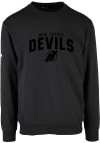 Main image for Levelwear New Jersey Devils Mens Black Desert Zane Long Sleeve Crew Sweatshirt