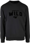 Main image for Levelwear Minnesota Wild Mens Black Zane Long Sleeve Crew Sweatshirt
